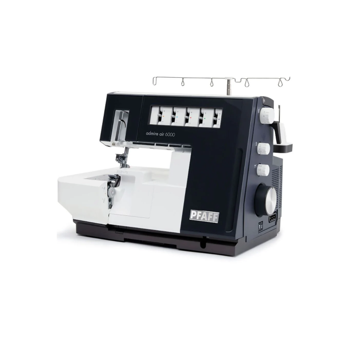 Pfaff Admirez la surjet AIR 7000 avec point de recouvrement et enfilage...