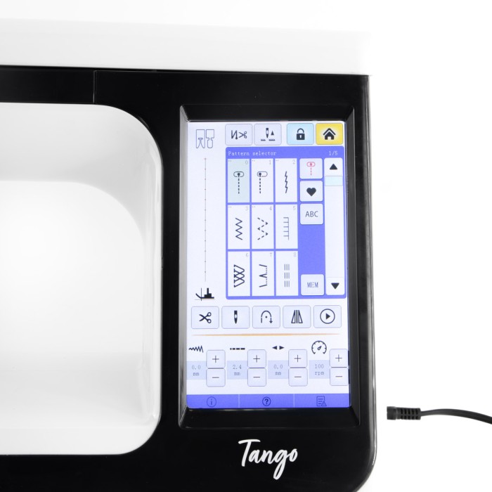 Texi TANGO Macchina per cucire elettronica con allungabase