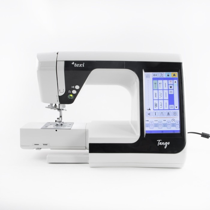 Texi TANGO Macchina per cucire elettronica con allungabase