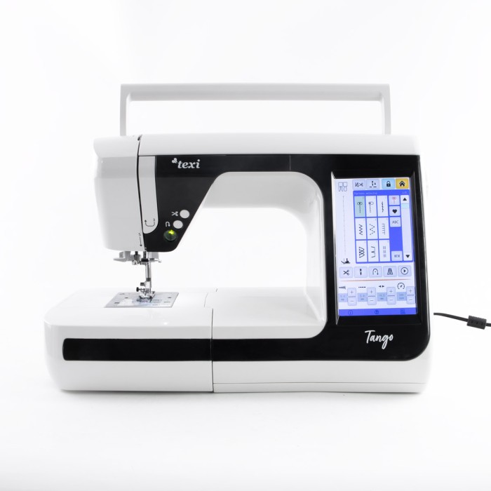 Texi Ballerine Machine à coudre électronique avec extension de base