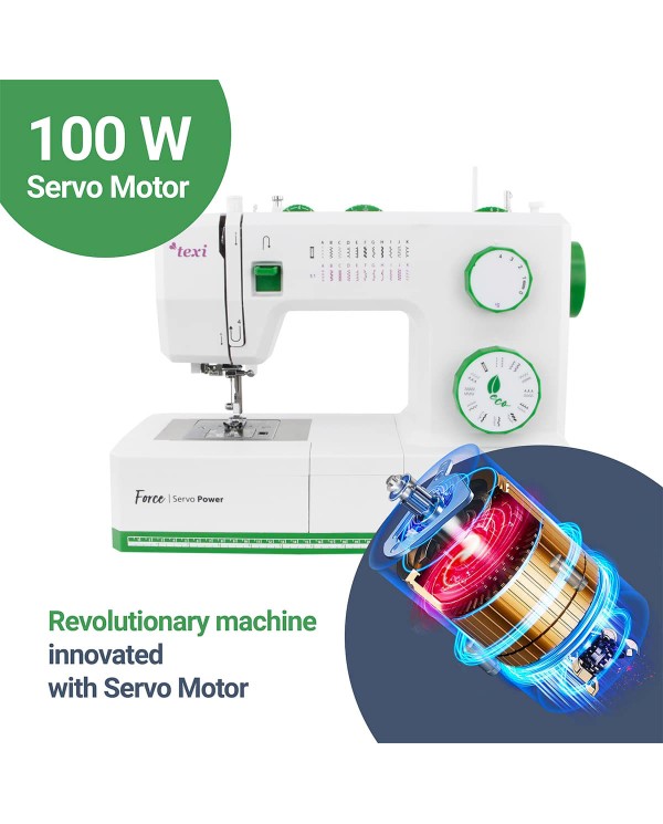 TEXI GOLD Multifunction automatic sewing machine, 24 programs...