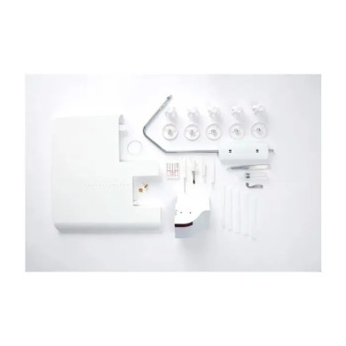 Surjeteuse Amber Air S600Husqvarna Viking avec couvercle et couvercle...