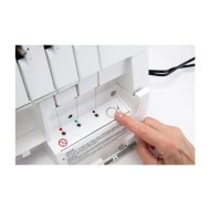 Husqvarna Viking Amber Air S600 Overlock with Cover & Cover...