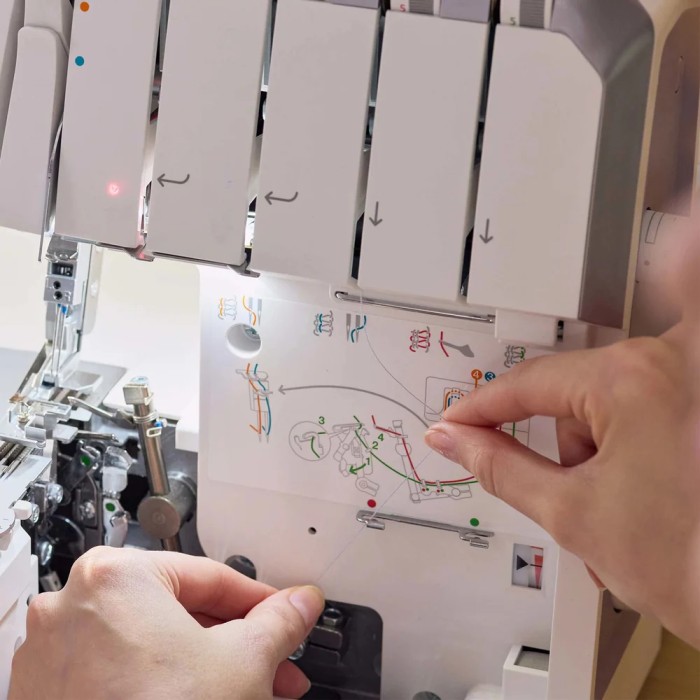 Husqvarna Viking Amber Air S400 Air Threading Overlock