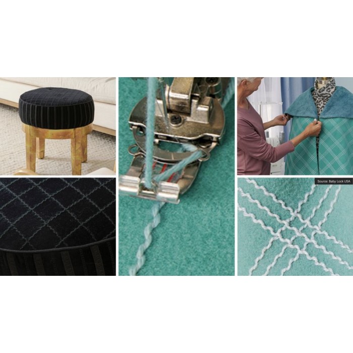 Babylock PRIMO BLP6 - Tagliacuci con punto copertura creativo e infilatura ad aria