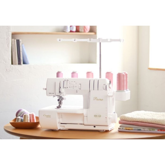 Babylock PRIMO BLP6 - Tagliacuci con punto copertura creativo e infilatura ad aria