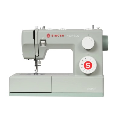 Singer Heavy Duty 4511- Macchina per cucire meccanica con piedino tagliacuci