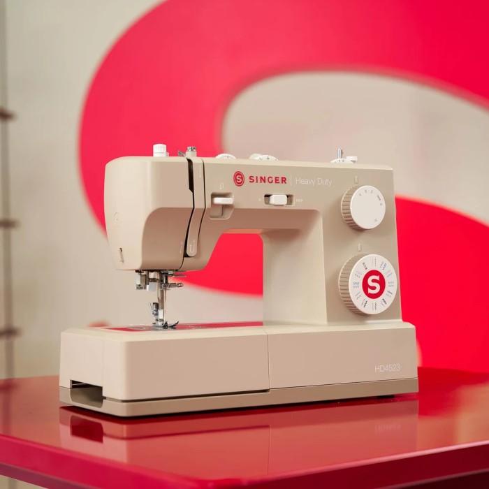Singer Heavy Duty 4523 - Next Evolution Beige Macchina per cucire meccanica con piedino tagliacuci