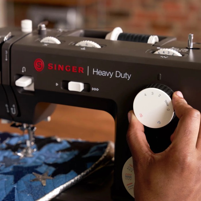 Singer Heavy Duty 4532 - Next Evolution Charcoal Macchina per cucire meccanica con piedino tagliacuci
