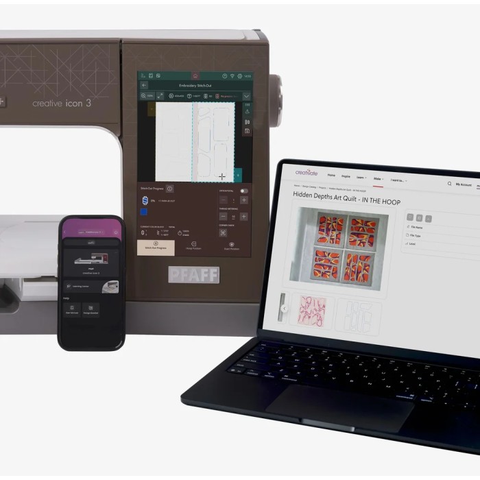 Pfaff creative Icon 3 Macchine per cucire e ricamare