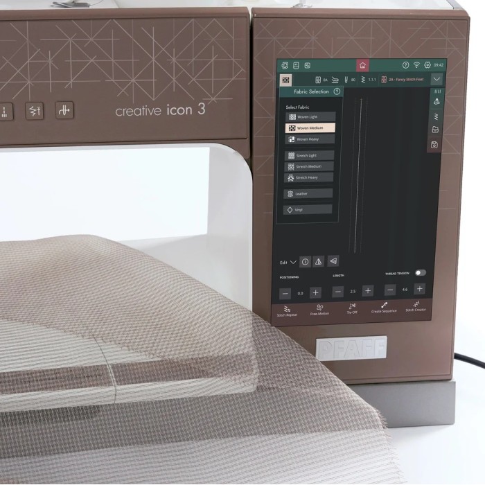 Pfaff creative Icon 3 Macchine per cucire e ricamare