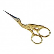 Stork-shaped embroidery scissors