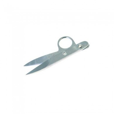 Scissors with single-sided handle