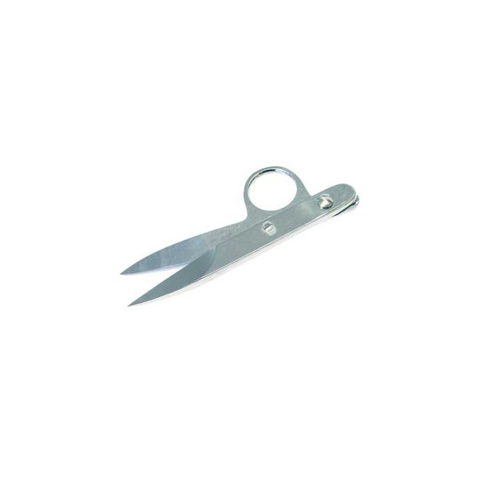 Scissors with single-sided handle