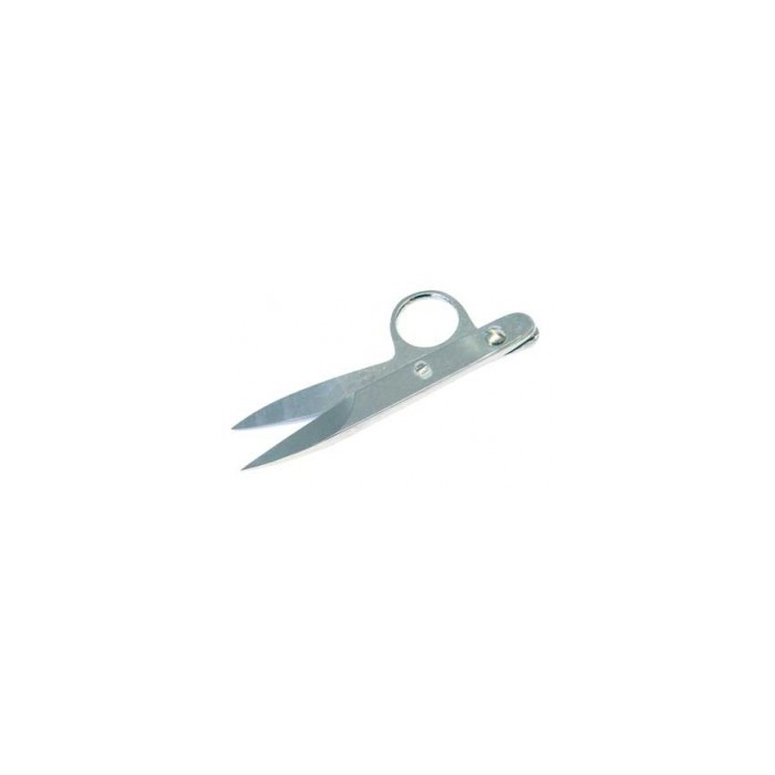 Scissors with single-sided handle
