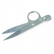 Scissors with single-sided handle