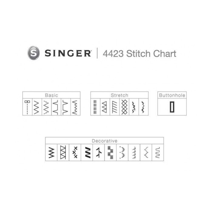 Singer Heavy Duty Sewing Machine 4423