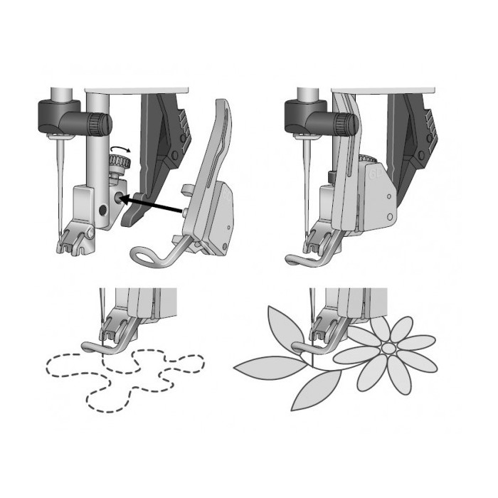 Dynamic spring-loaded foot