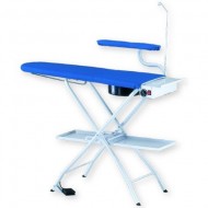 Planche à repasser à ventouse et chauffante - Bieffe Asse dans le manchon