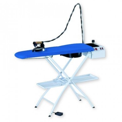 Suction and heated ironing board - Bieffe Asse in the sleeve