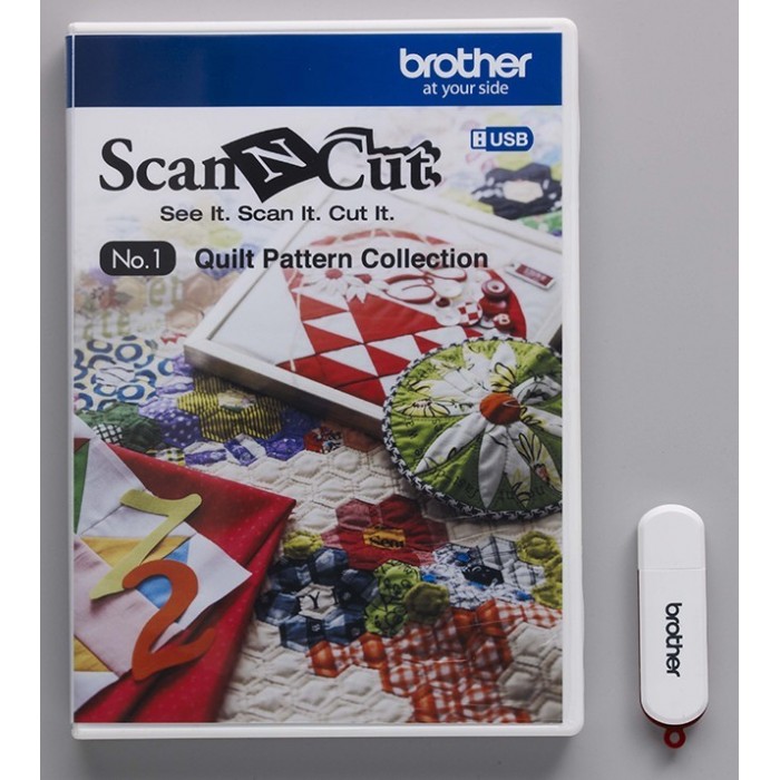 Collezione Disegni per Applicazioni ScanNCut - USB No. 1 
