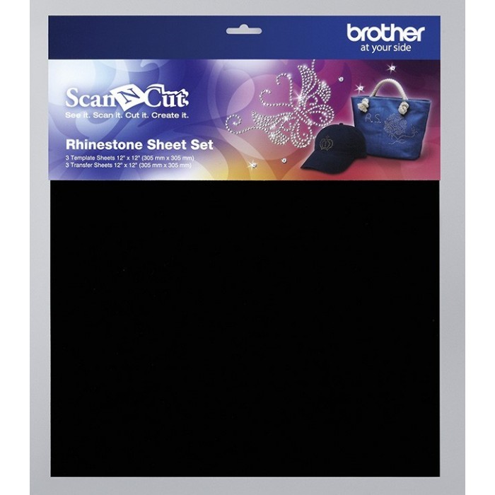 Rhinestone sheet set (3 sheets for each type)