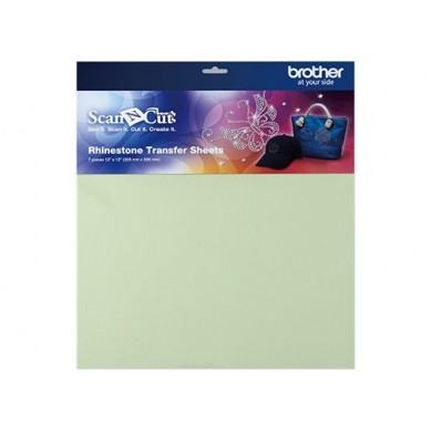 7 feuilles de transfert en strass