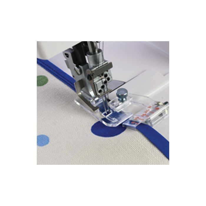 Adjustable edging foot