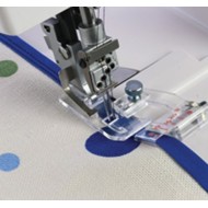 Adjustable edging foot