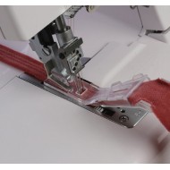 Adjustable edging foot