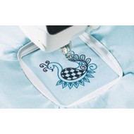 Pfaff 821006096 Petite Square Hoop Embroidery Frame 80 x 80 mm