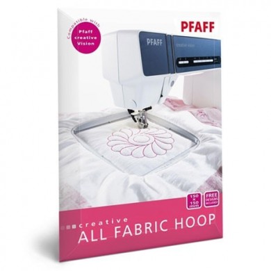Pfaff 820889096 créatif Tout Tissu Hoop 2 Cadre 150 x 150 mm