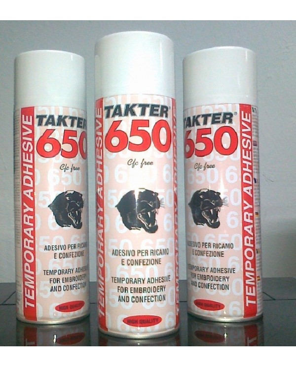 TAKTER 650 Temporary Spray Glue 500ml