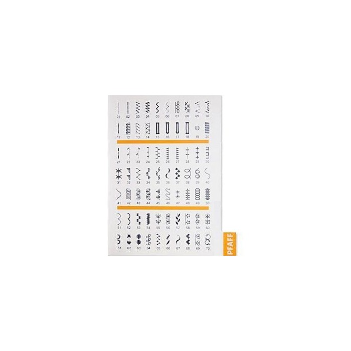 Sewing Machine Stitches Pfaff Passport