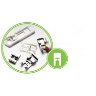 The smarter by pfaff 140S is equipped with the original feet Pfaff