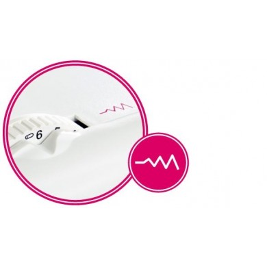 la macchina per cucire Smarter by Pfaff 160S ha una larghezza punto a 6 mm