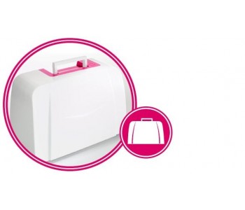 La macchina per cucire Smarter by Pfaff 160S ha la valigia rigida
