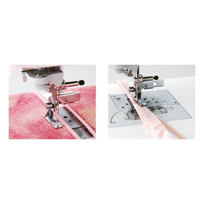 Pied pour fermeture éclair/cordon de serrage