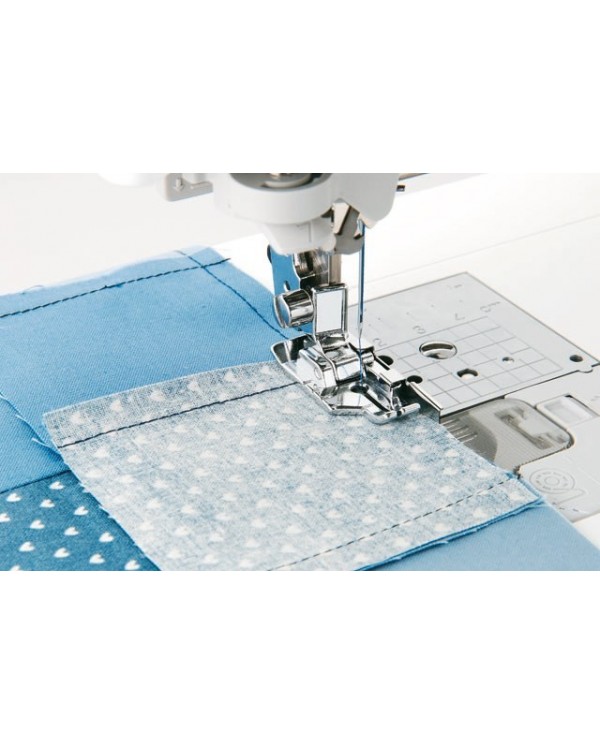 Pied à couture droite avec marge de 1/4 de pouce, idéal pour les courtepointes et le patchwork