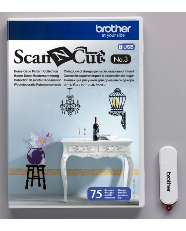 Collection Designs Décoration d’intérieur ScanNCut - USB n° 3