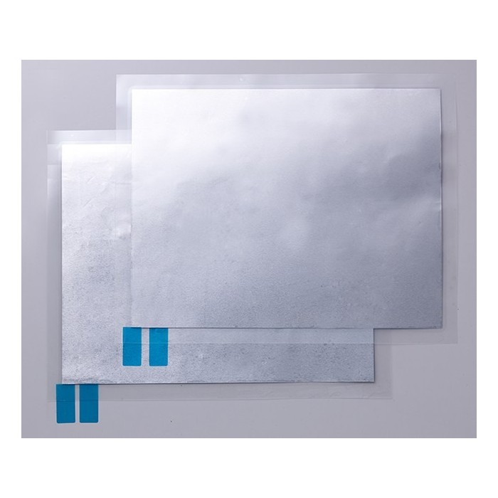 Feuilles de métal gaufrées argentées - Kit de gaufrage - CAEBSSMS1