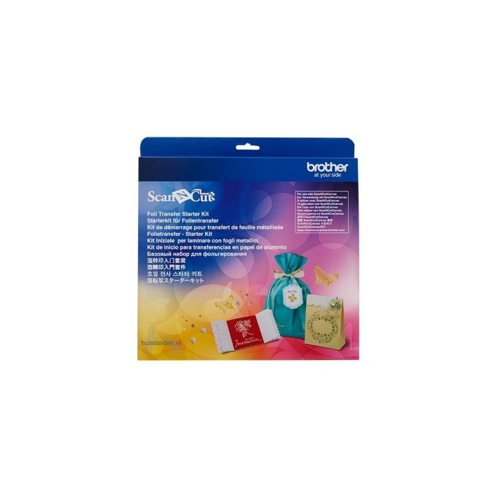 Kit iniziale per laminare con fogli metaliici