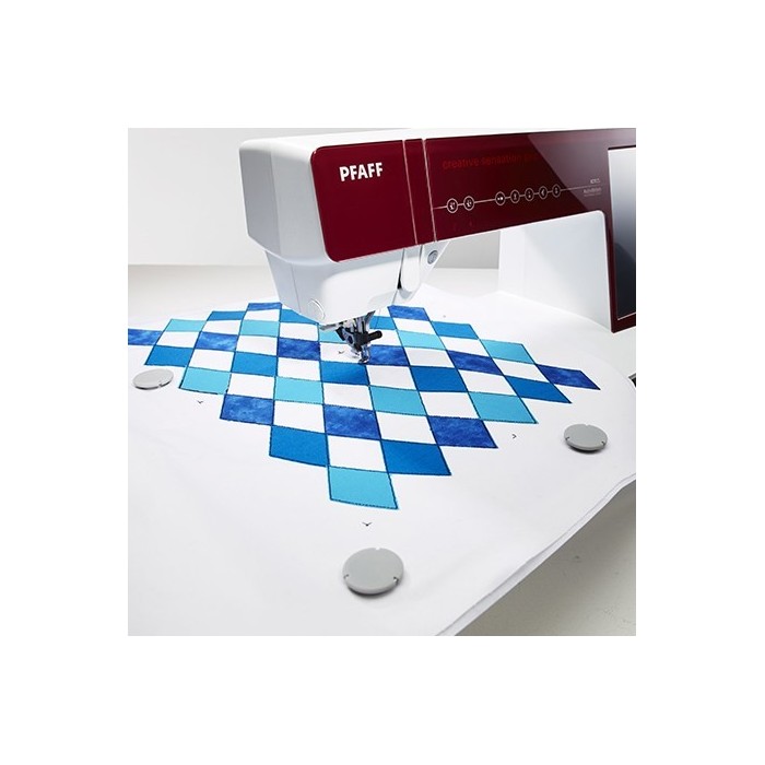 Pfaff 821097096 cadre en métal créatif Grand Metal Hoop 240 x 150 mm