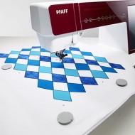 Pfaff 821097096 cadre en métal créatif Grand Metal Hoop 240 x 150 mm