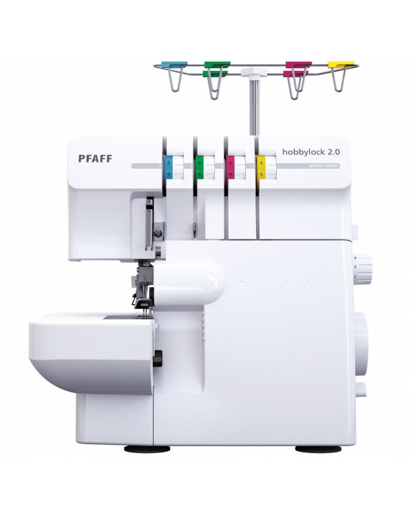 Pfaff surjeteuse Hobbylock 2.0 + 10 bobines de laine AEROLOCK