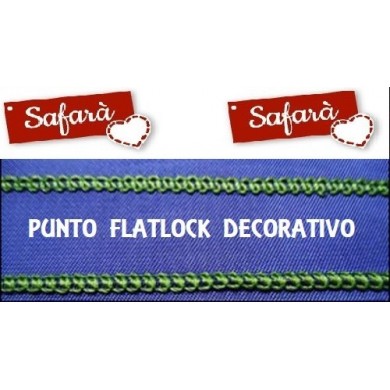 Decorative Flatlock Stitch