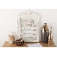 2 FOGLI DI PELLICOLA METALLIZZATA ARGENTO (LISCIO E CON BRILLANTINI...