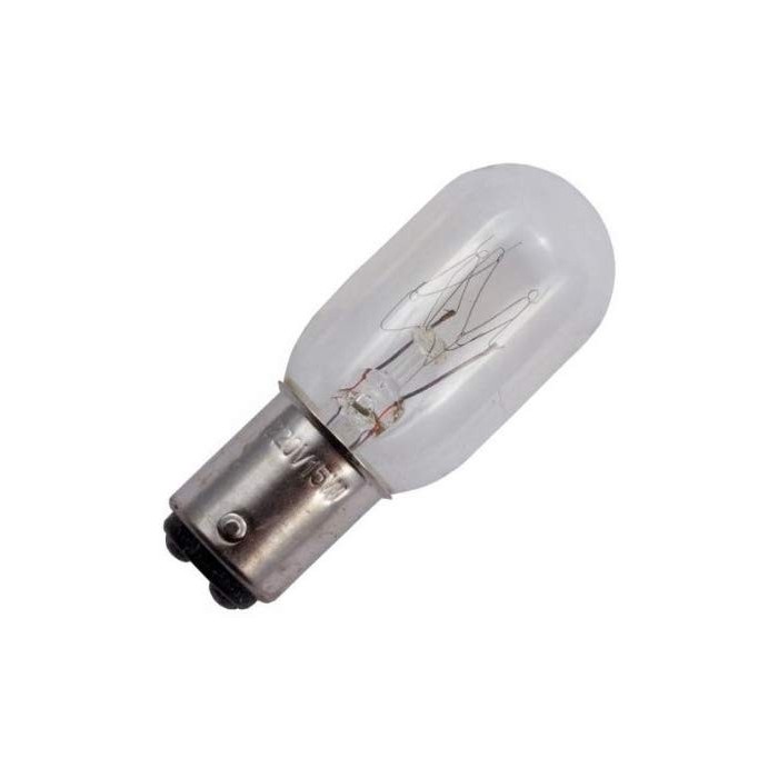 Lampadina a baionetta per macchine per cucire 220Volts 15Watt