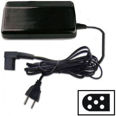 Reostato Macchine per Cucire Singer 5 fori con cavo