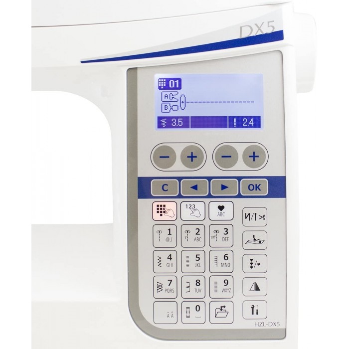 Juki Hzl DX5 Advanced Electronic Sewing Machine